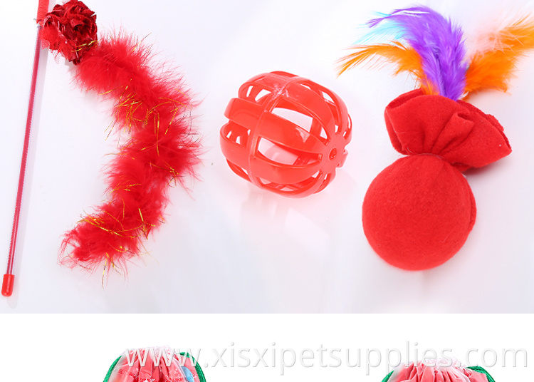 Amazon christmas bag pack cat toy set pack 20pcs
